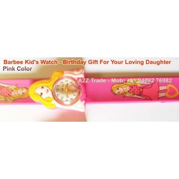 Kids Slap On Wrist Watch for Only $9.99 + Shipping for Everyone!,Cartoon Barbie slap watch Children Kids Girls Students Quartz Wrist Watches,
